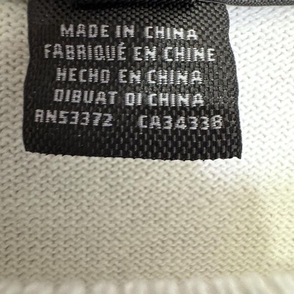 French Connection Sweater Womens Medium White Apres Ski Dog Graphic Knit Holiday - Picture 5 of 6